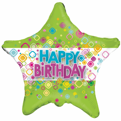 19" HB Diamond Celebration Star Balloon