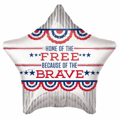19" Star Home of the Brave