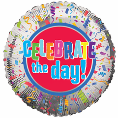 35" Celebrate The Day Jumbo Balloon