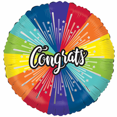 35" Congrats Burst Jumbo Balloon