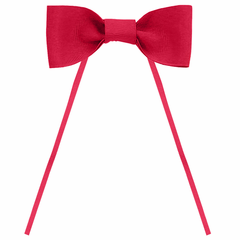 4.25" Red Grosgrain Bow Ties with Ties