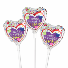 4" Teacher Air-Filled Balloons