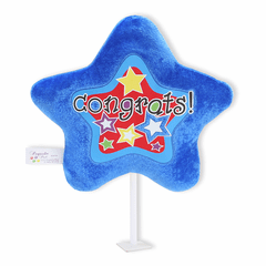 6" Congrats Plush Pick