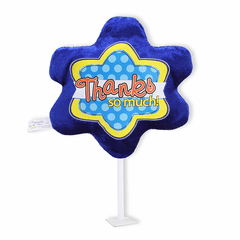 6" Thank You Plush Pick