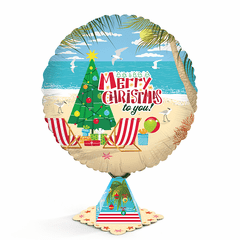 Balloon Airz Display Kit<br>Merry Christmas Umbrella Tree