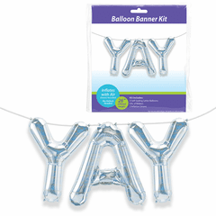 Balloon Banner Kit<br>26" YAY