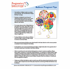 Balloon Program Tips