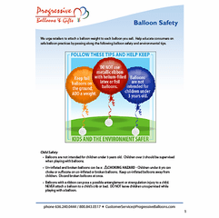 Balloon Safety