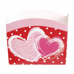 Candy Treat Box (Mini)<br>Valentine Brushed Hearts