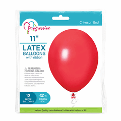Consumer Packaged Latex Balloons