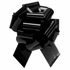 Extra Large Black Pull Bow