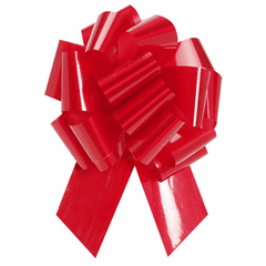 Extra Large Red Pull Bow