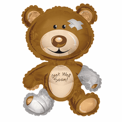 Get Well Bear Shape Balloon