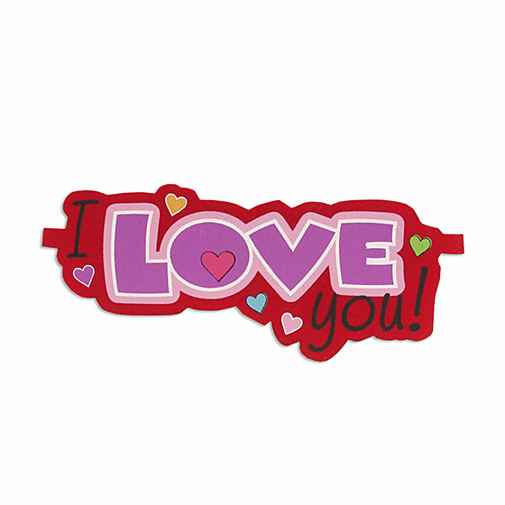 I Love You Banner