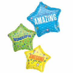 Make Today Amazing and Awesome Shape Balloon