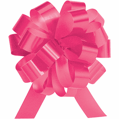 Medium Dark Pink Lacquer Pull Bow