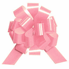 Medium Pastel Pink Lacquer Pull Bow
