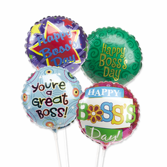 Mini Boss's Day Air-Filled Balloons