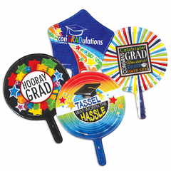 Mini Graduation Flat Balloons