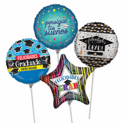 Mini Spanish Graduation Air-Filled Balloons