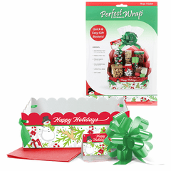 Perfect Wrap Holiday Snowman