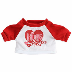 Plush T-Shirt<br>Hugs & Kisses