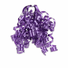 Purple Curly Bow
