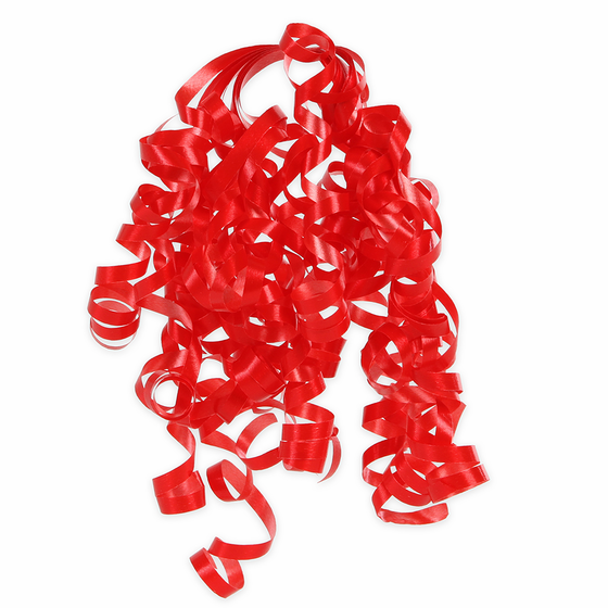 Red Curly Bow