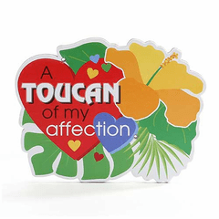 Toucan of my Affection Cardboard Sign