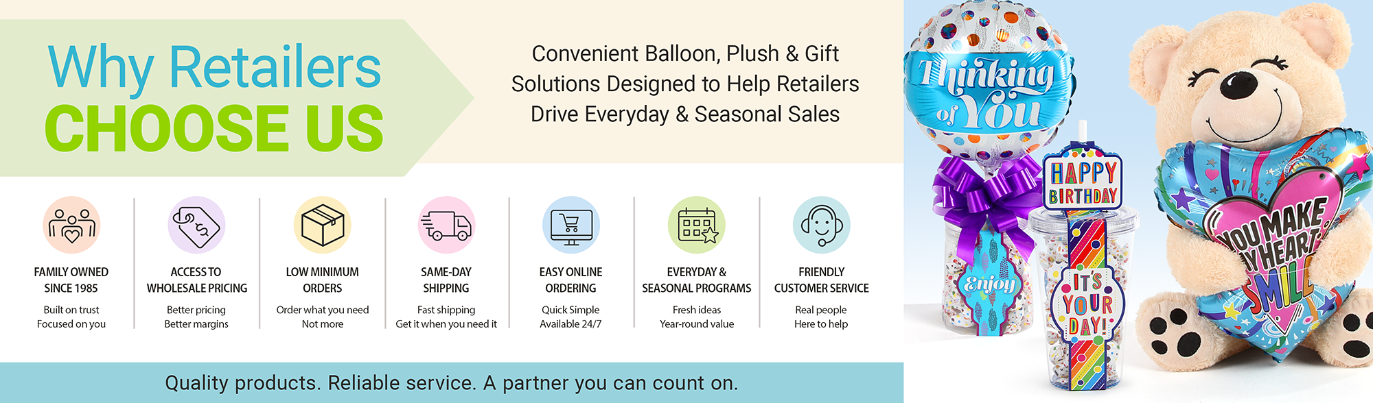 Why Retailers Choose Us