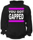 BLACK/PINK ZIP-UP