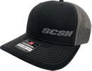 SCSN BLACK/GRAY SNAPBACK