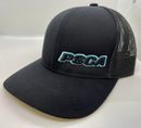 BLACK/BLUE TRUCKER SNAPBACK