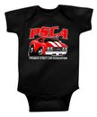 PSCA RED CHEVELLE ONESIE