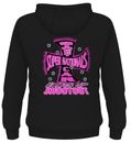 SCSN PINK CROSS ZIP-UP HOODIE