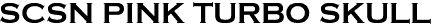 <font color="#E10600" size="30">SCSN PINK TURBO SKULL