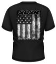SCSN TATTERED FLAG-BLK