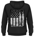 SCSN TATTERED FLAG HOODIE
