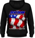 SCSN WAVING FLAG PULLOVER OR ZIP-UP HOODIE