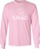 Volleyball Abstract Design Long Sleeve Shirt - Choice of 20 Shirt Colors