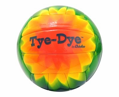 Baden Rainbow Tie-Dye Full-Size Volleyball