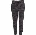 Black Camouflage Fleece Jogger Pants - Choice of 16 Sports