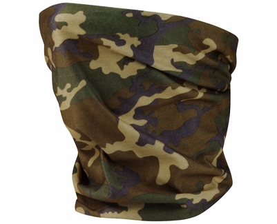 Brown & Green Camo UV Sun Block Neck Gaiter - Choice of 10+ Sports