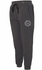 Dark Grey Polyester Jogger Pants with Optional Volleyball Print