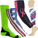 Compression Socks, Arm Sleeves & Leg Sleeves