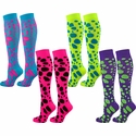 Leopard Spot Over-Calf Krazi Socks - 4 Color Options