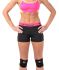Mizuno Volleyball MRB Black & Pink Flip-Band Spandex Shorts