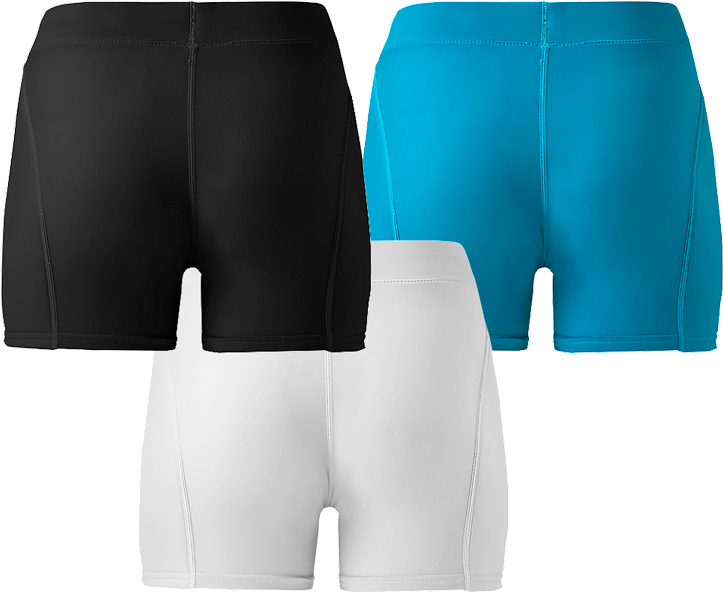 Mizuno Women's Padded Compression Low Rise Sliding Short available in 3