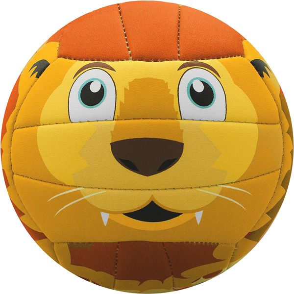 Molten Mini Size Toy Volleyballs Fun Animal Series Brown Lion Mini
