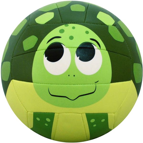 Molten Mini Size Toy Volleyballs Fun Animal Series Green Turtle Mini